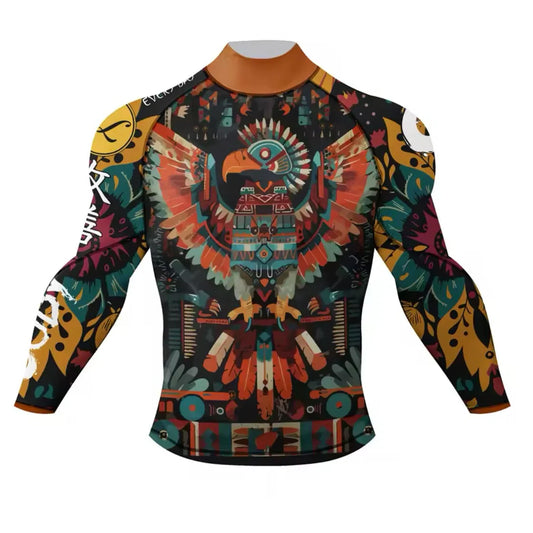 Bird Roller Premium BJJ / MMA High Neck Rash Guard - LONG & SHORT SLEEVE VARIATIONS - MADE TO ORDER 2 WEEK DISPATCH
