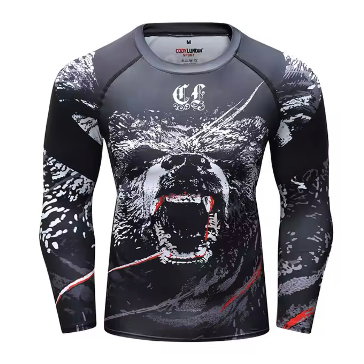 Bear Premium BJJ No Gi / MMA Set. Rash Guard, Shorts & Spats - MADE TO ORDER 2 WEEK DISPATCH