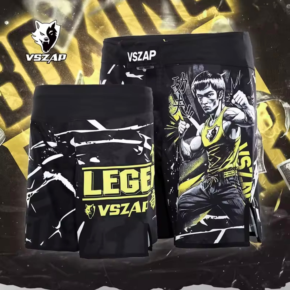 Martial Arts Legend Premium MMA Grappling Shorts - MADE TO ORDER 2 WEEK DISPATCH