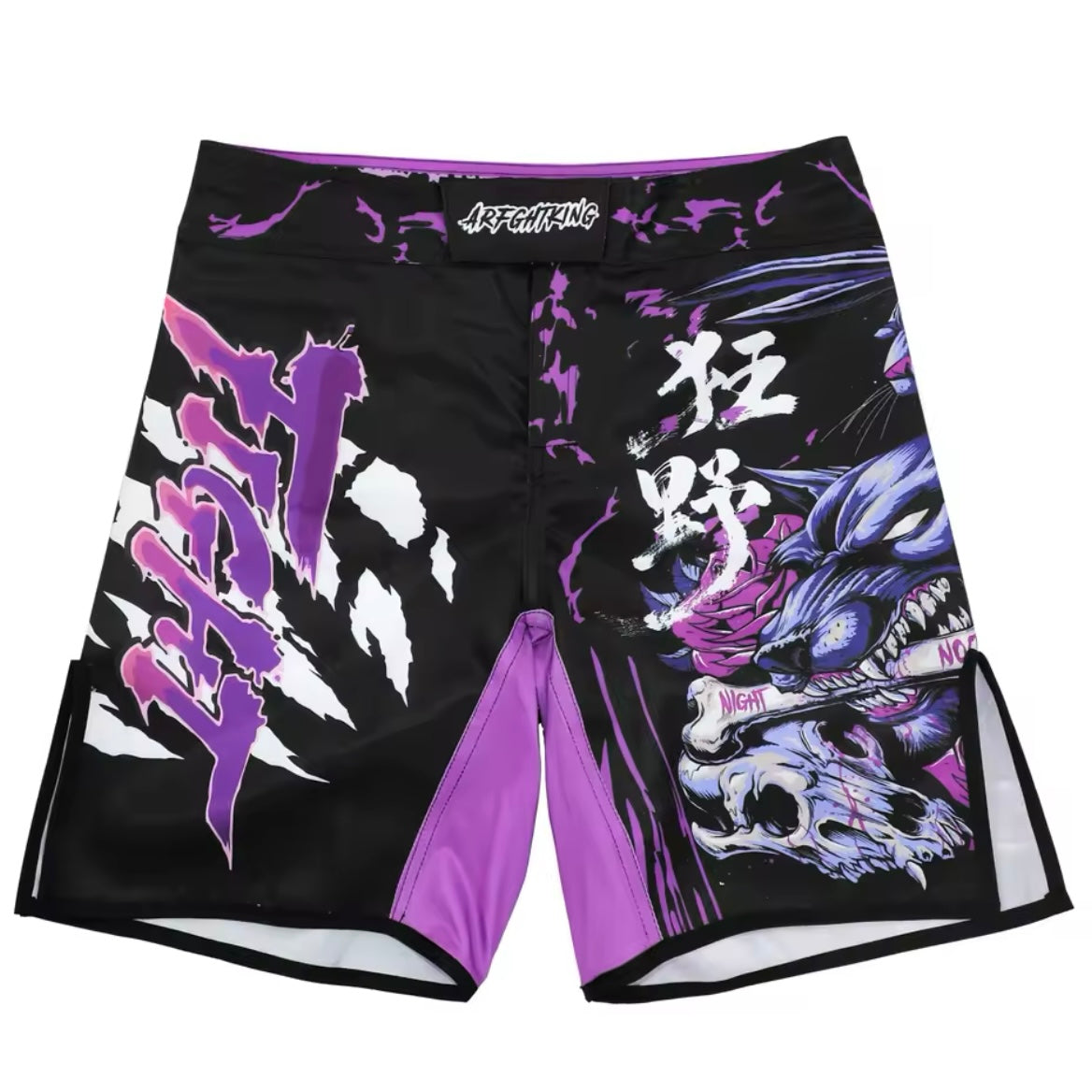 Asian Wolf Premium MMA Grappling Shorts - MADE TO ORDER 2 WEEK DISPATCH