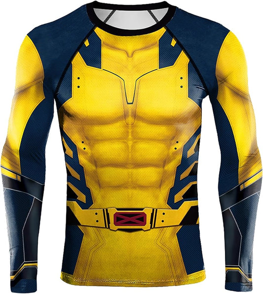 Wolverine Premium Long Sleeve BJJ Rash Guard