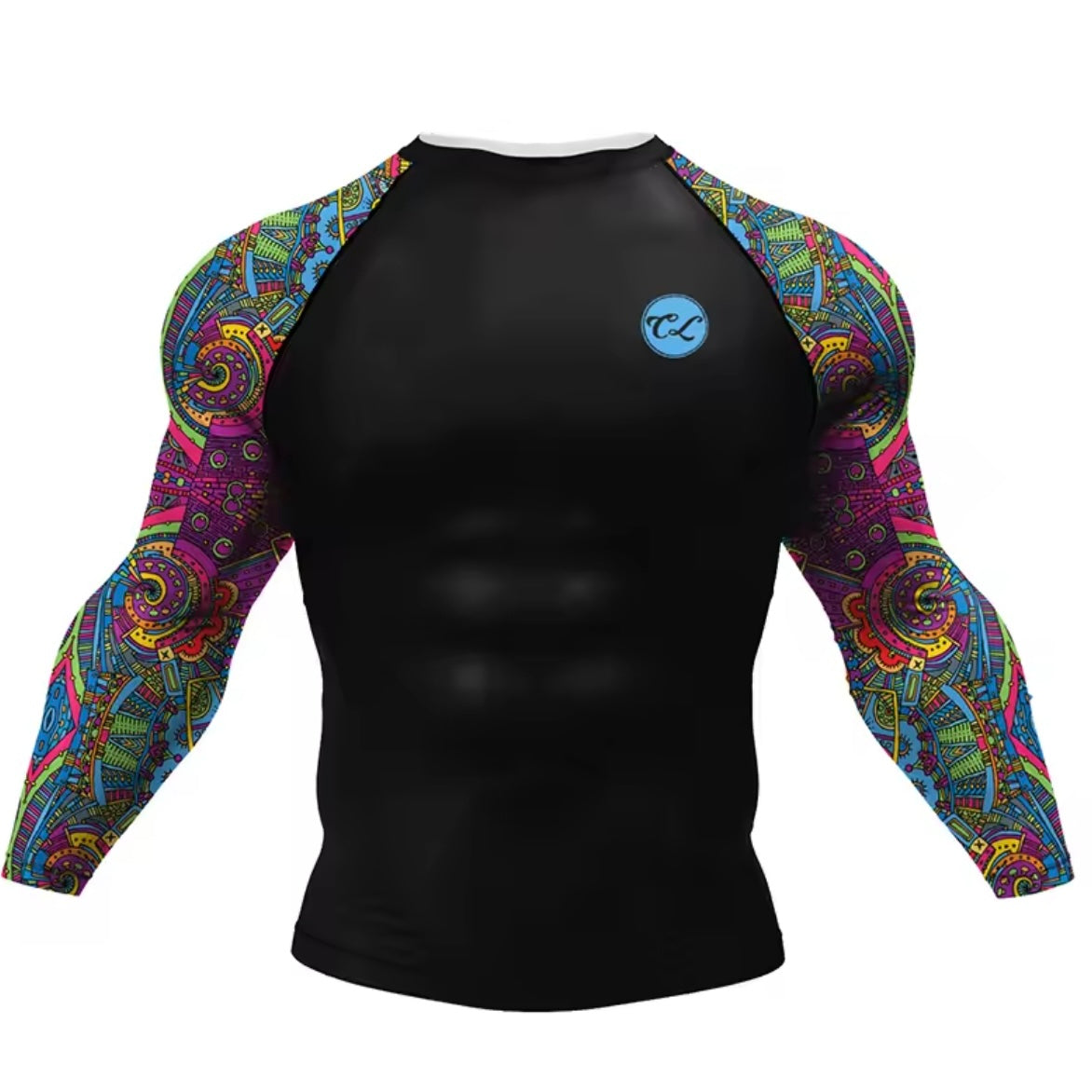Psychedelic Premium BJJ No Gi / MMA Set. Rash Guard, Shorts & Spats - MADE TO ORDER 2 WEEK DISPATCH