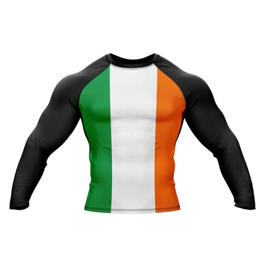 Irish Premium Rash Guard - LONG OR SHORT SLEEVE - MADE TO ORDER 2 WEEK DISPATCH