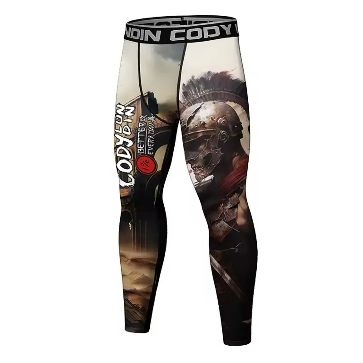 Gladiator Premium Compression Spats for BJJ, MMA, Wrestling, CrossFit, Yoga, Running, Cycling, and More - MADE TO ORDER 2 WEEK DISPATCH