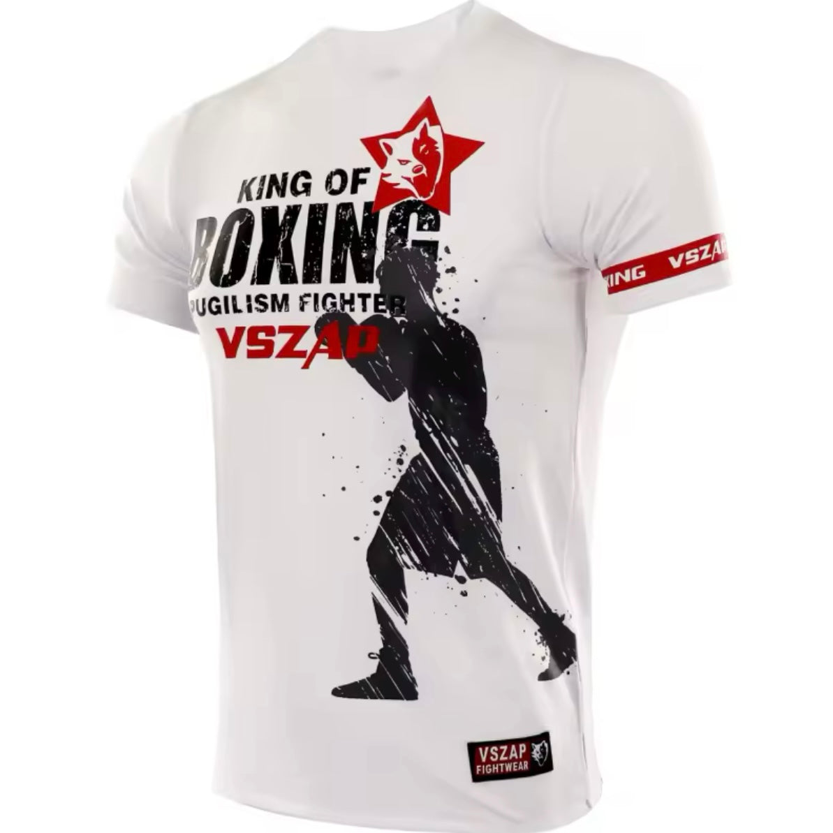King of Boxing White Premium T-Shirt - MADE TO ORDER 2 WEEK DISPATCH