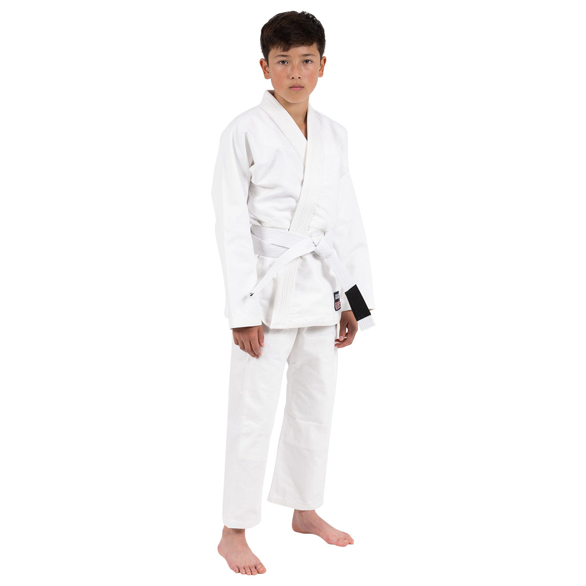 Scramble Kids Standard Issue Jiu Jitsu Gi - White