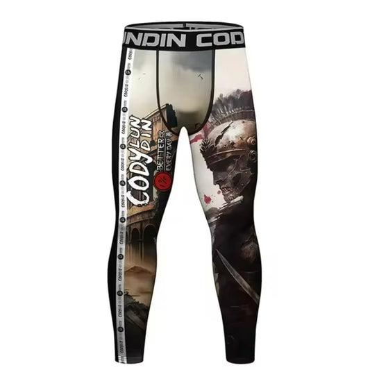 Gladiator Premium Compression Spats for BJJ, MMA, Wrestling, CrossFit, Yoga, Running, Cycling, and More - MADE TO ORDER 2 WEEK DISPATCH