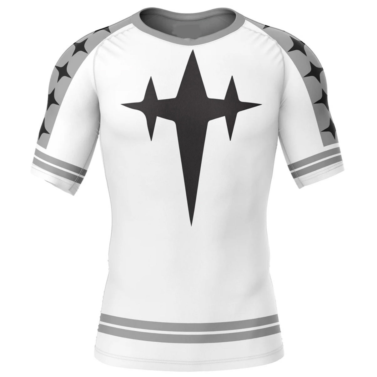 Kill La Kill Three Star Uniform Premium Rash Guard - LONG OR SHORT SLEEVE - MADE TO ORDER 2 WEEK DISPATCH