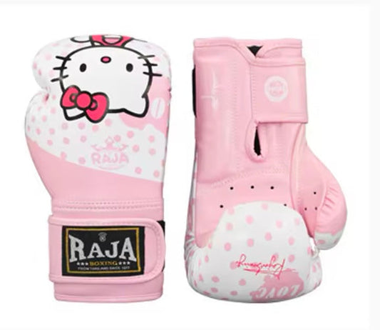 Hello Kitty Premium Boxing Gloves - Kids Age 5-11 - MADE TO ORDER 2 WEEK DISPATCH