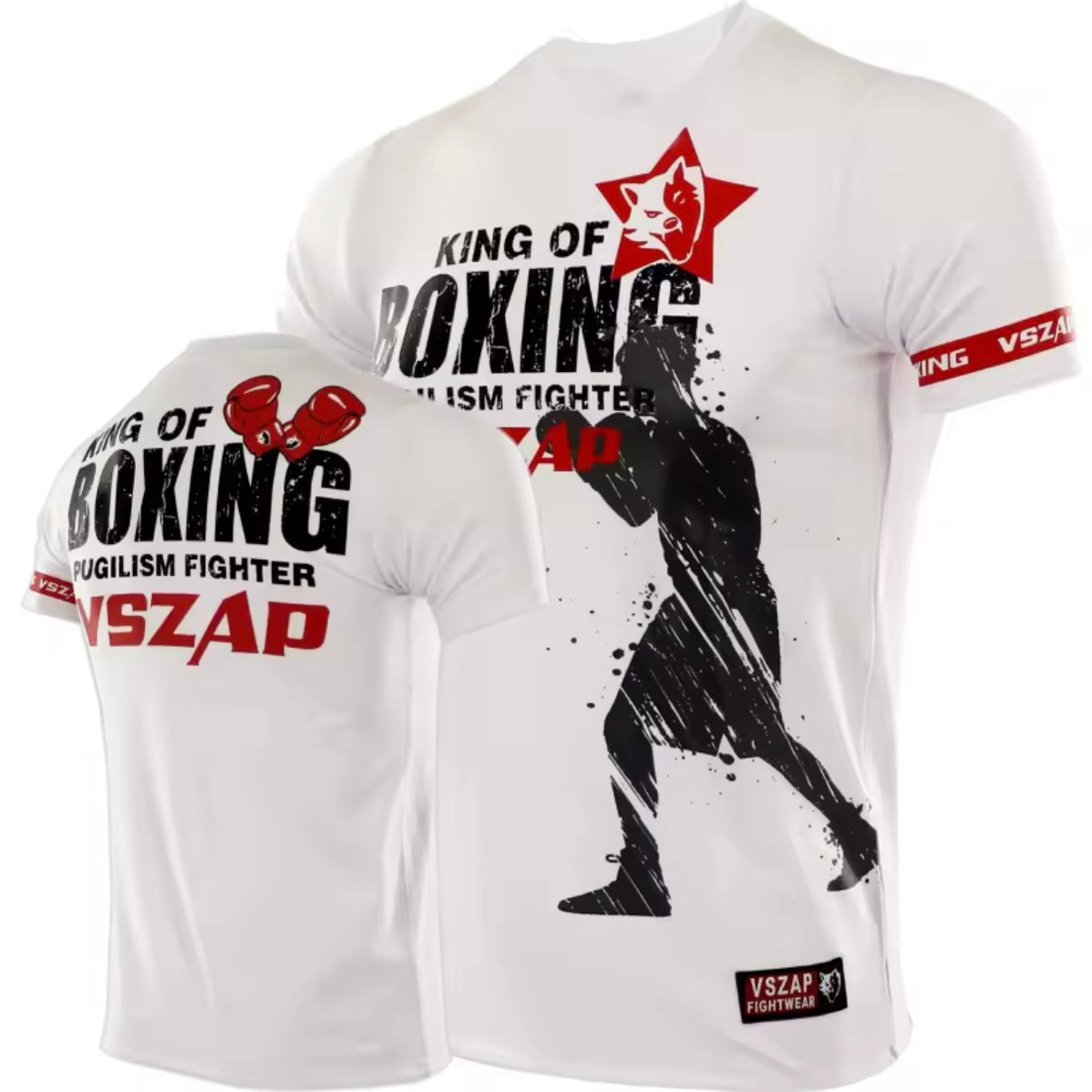 King of Boxing White Premium T-Shirt - MADE TO ORDER 2 WEEK DISPATCH