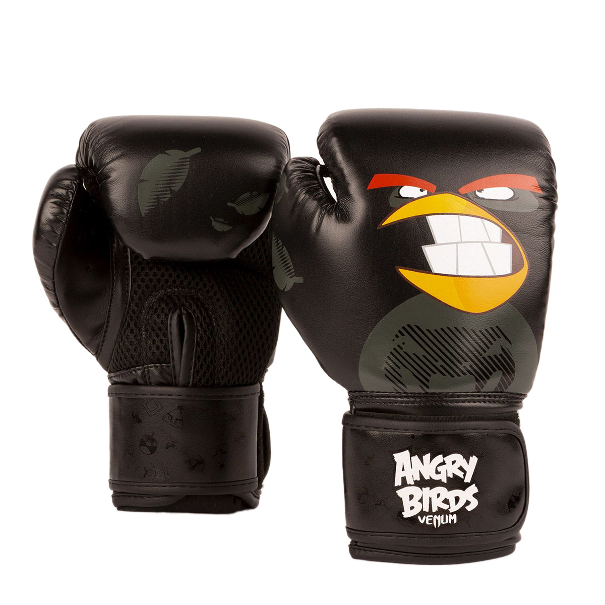 Venum Kids Angry Birds Boxing Gloves - Black