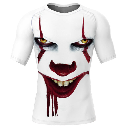 Pennywise Premium Short Sleeve Rash Guard - MADE TO ORDER 2 WEEK DISPATCH
