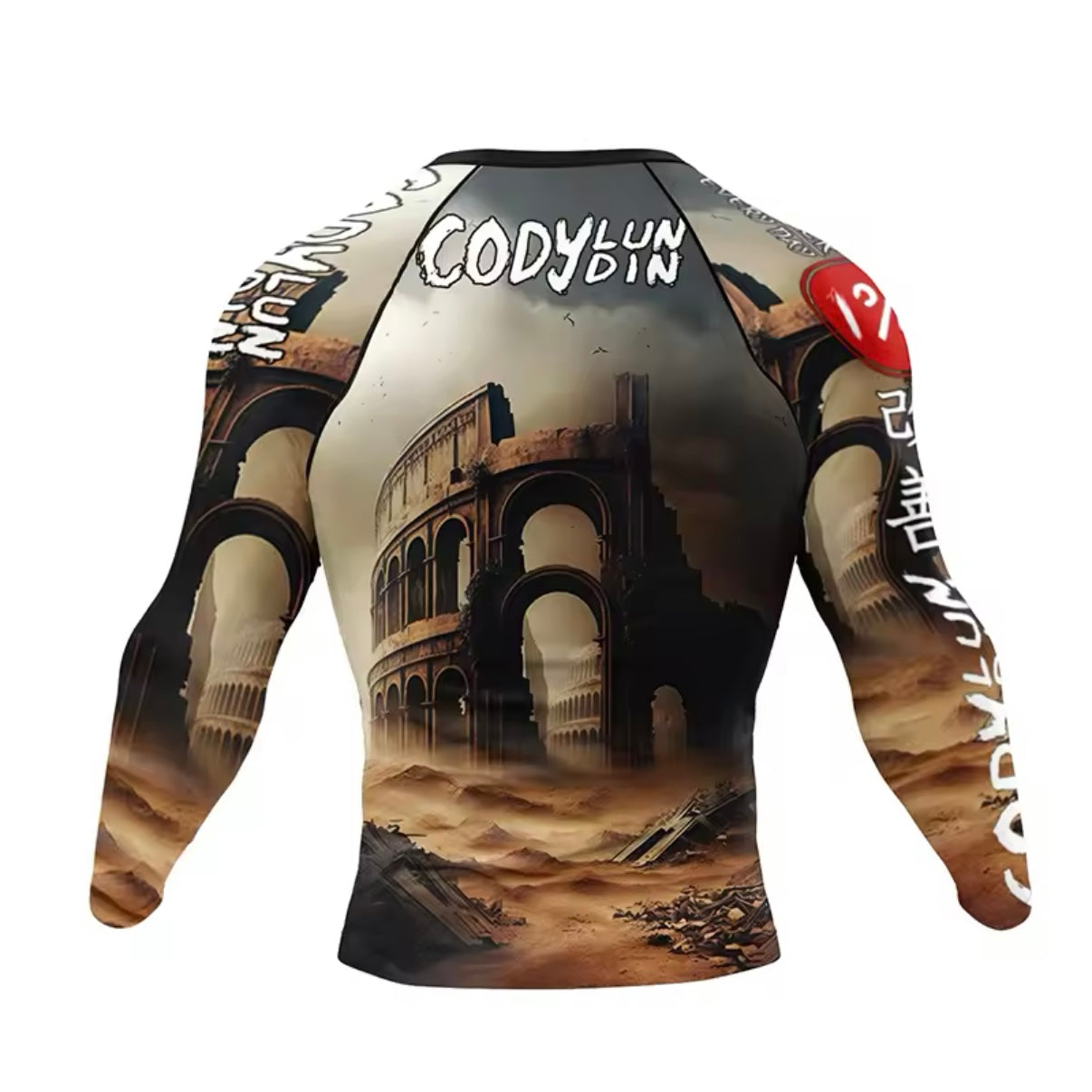 Gladiator Premium BJJ / MMA Rash Guard - LONG & SHORT SLEEVE VARIATIONS - MADE TO ORDER 2 WEEK DISPATCH