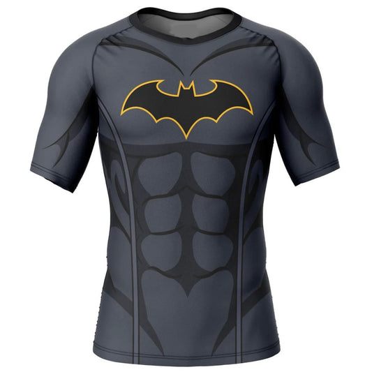 Batman Premium Rash Guard - LONG OR SHORT SLEEVE - MADE TO ORDER 2 WEEK DISPATCH