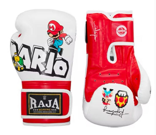 Mario Premium Boxing Gloves - Kids Age 5-11 - MADE TO ORDER 2 WEEK DISPATCH