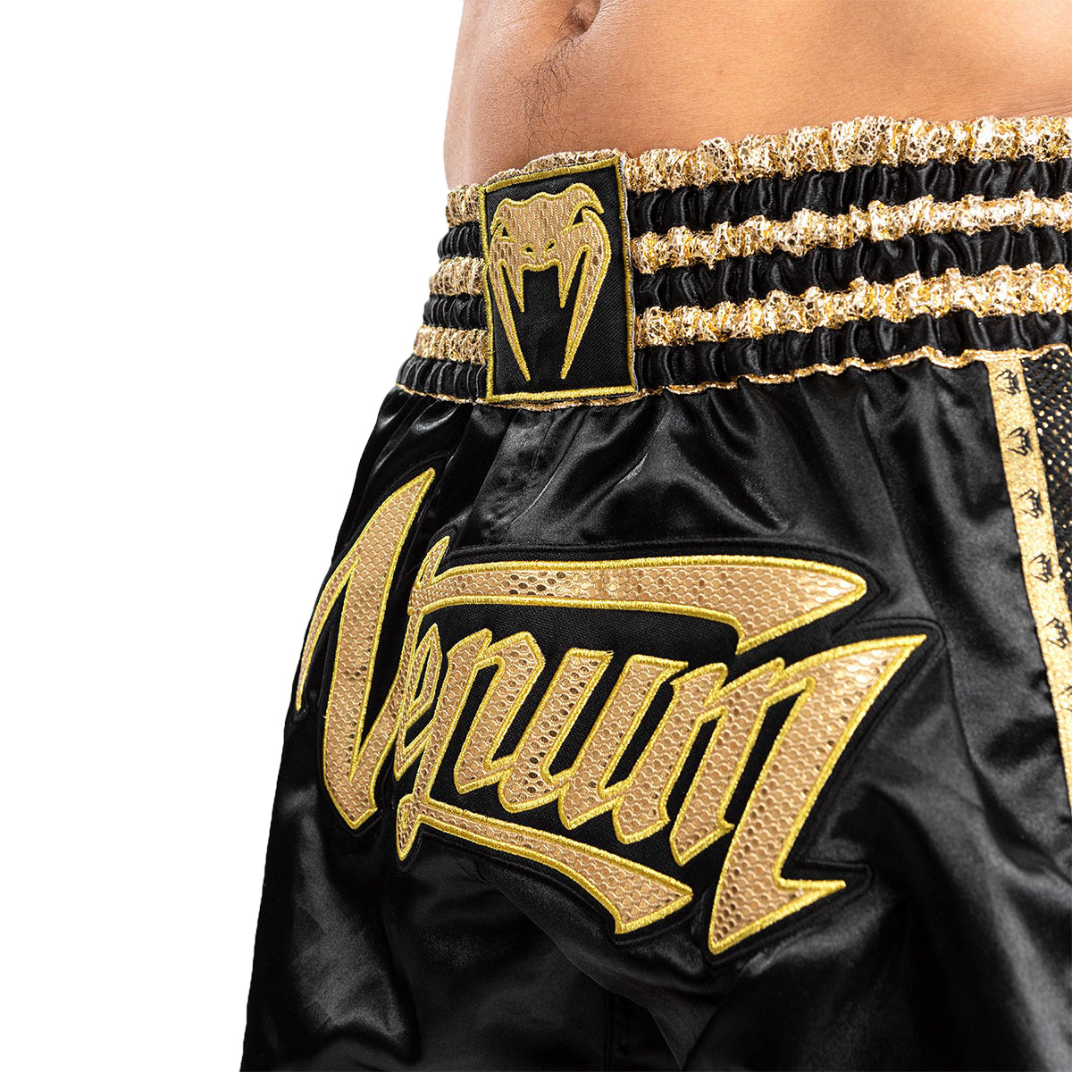 Venum Absolute 2.0 Muay Thai Shorts - Black/Gold