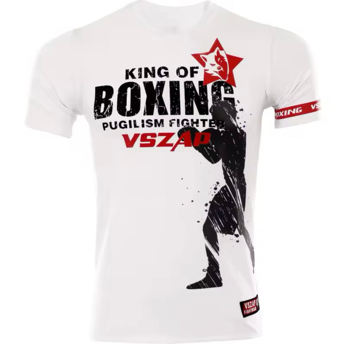 King of Boxing White Premium T-Shirt - MADE TO ORDER 2 WEEK DISPATCH