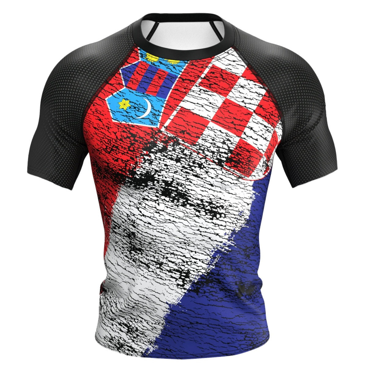 Croatia (Hrvatska) Premium Rash Guard - LONG OR SHORT SLEEVE - MADE TO ORDER 2 WEEK DISPATCH