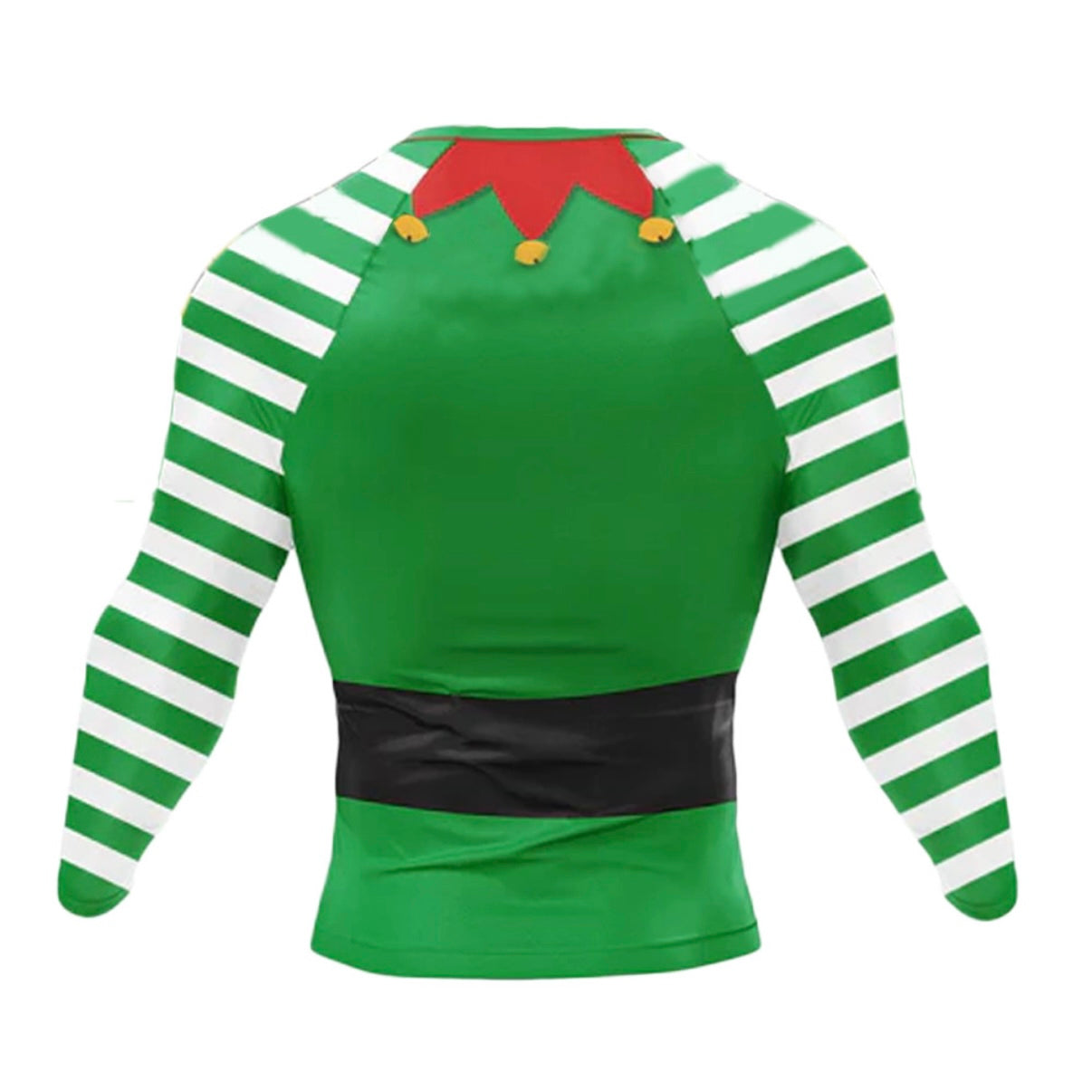 Christmas Elf Premium Rash Guard - LONG OR SHORT SLEEVE - MADE TO ORDER 2 WEEK DISPATCH