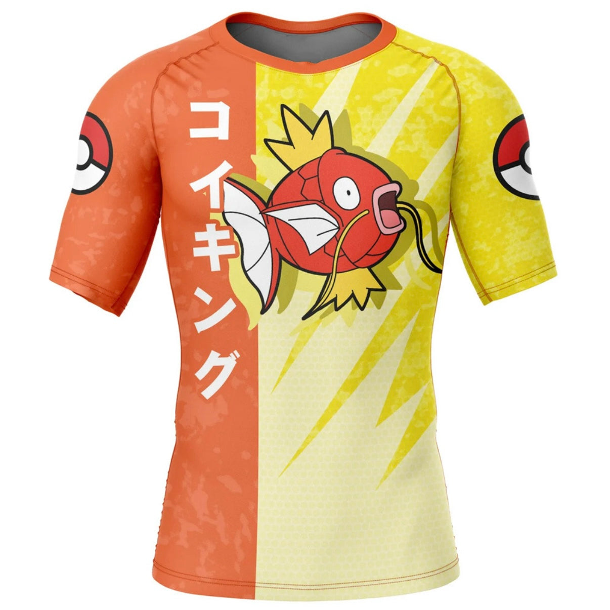 Pokemon Magikarp Splash Premium Short Sleeve Rash Guard - MADE TO ORDER 2 WEEK DISPATCH