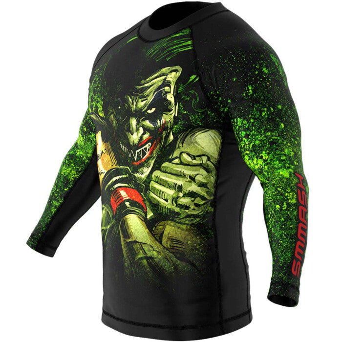 Joker Choker Premium Long Sleeve BJJ Rash Guard