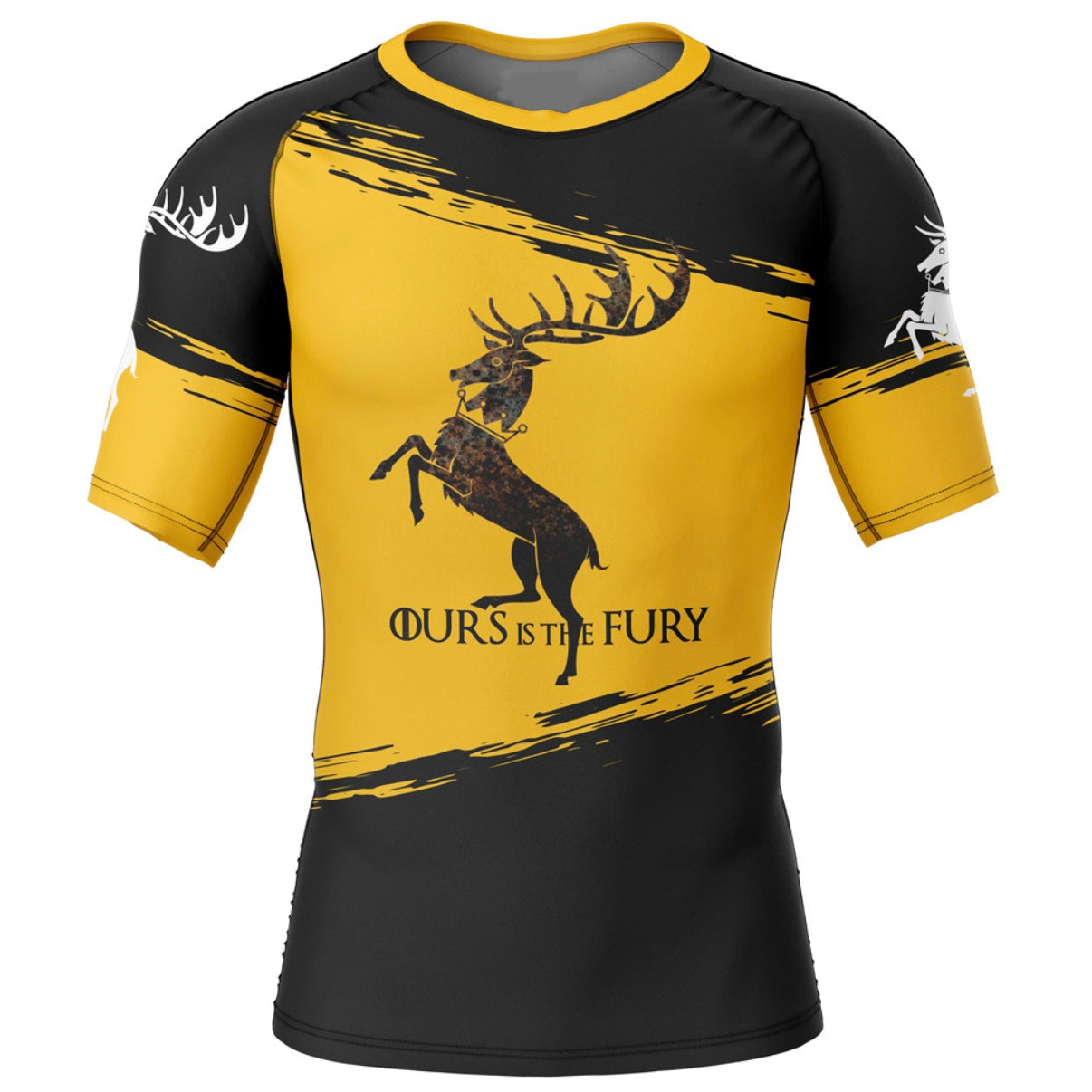 Game of Thrones Baratheon Premium Short Sleeve Rash Guard - MADE TO ORDER 2 WEEK DISPATCH