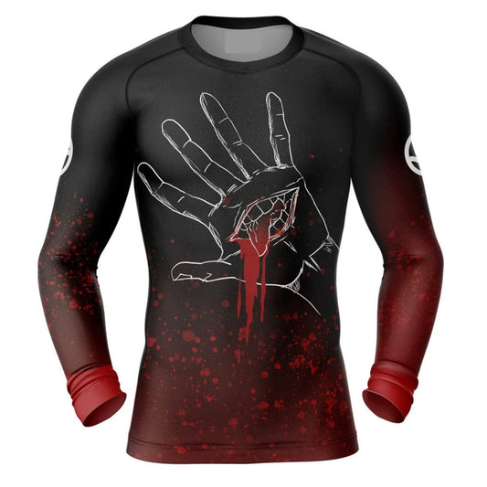 Jujutsu Kaisen Sukuna Hand Premium Rash Guard - LONG OR SHORT SLEEVE - MADE TO ORDER 2 WEEK DISPATCH