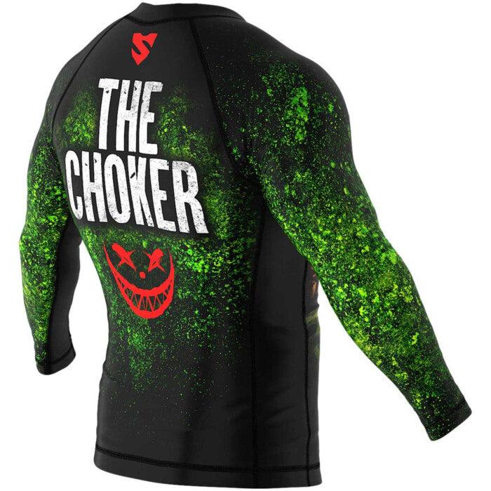 Joker Choker Premium Long Sleeve BJJ Rash Guard