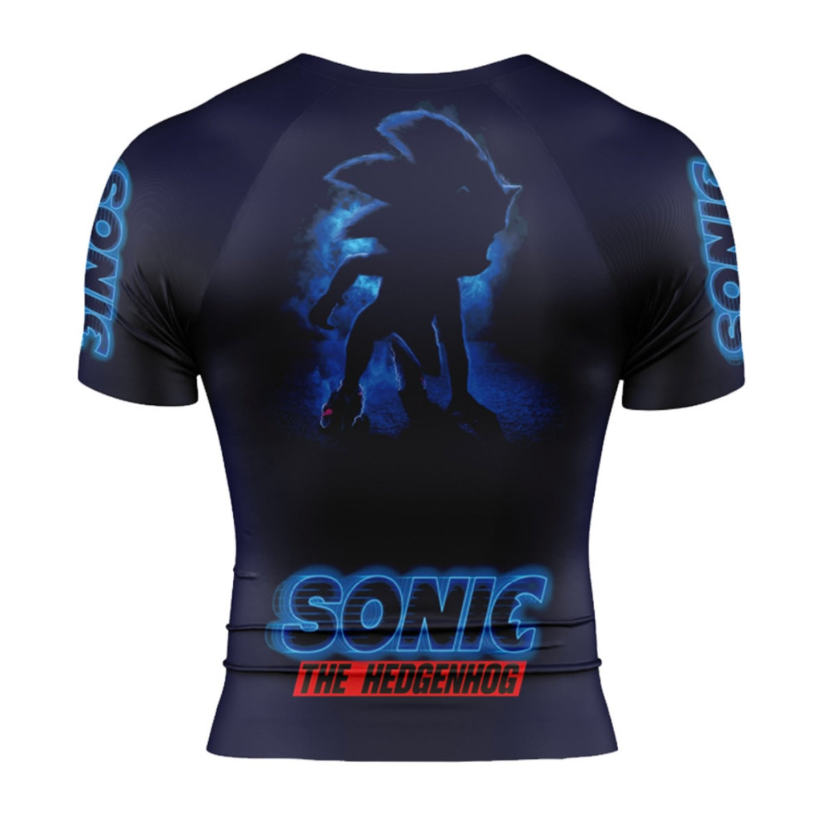 Sonic The Hedgehog Premium Short Sleeve Rash Guard - MADE TO ORDER 2 WEEK DISPATCH