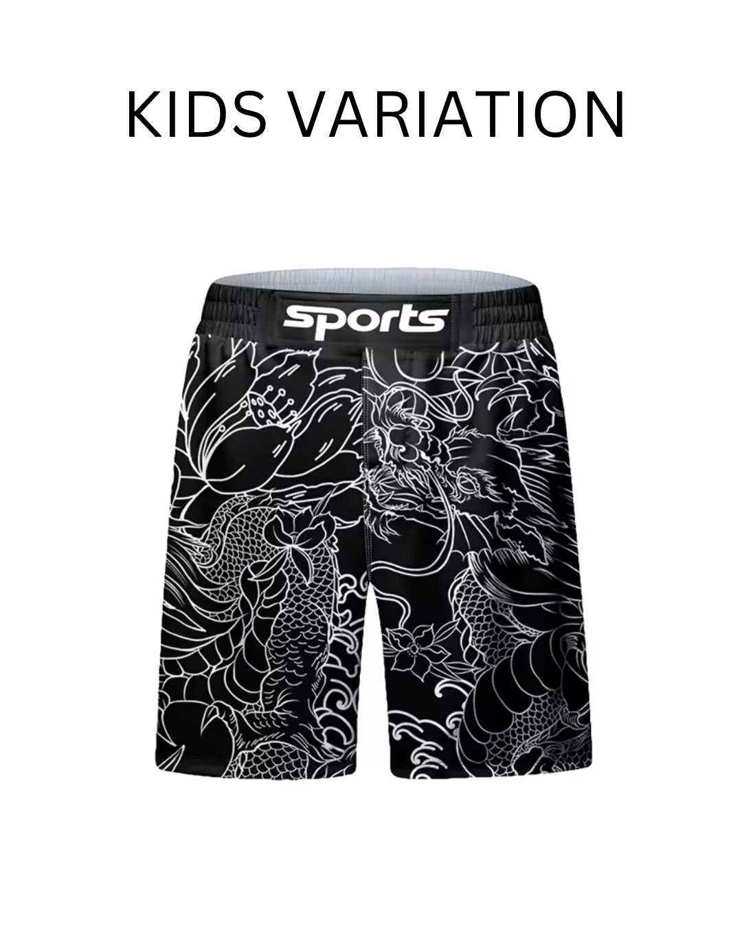 Dragon Roller Premium BJJ No Gi / MMA Set. Rash Guard, Shorts & Spats - MADE TO ORDER 2 WEEK DISPATCH