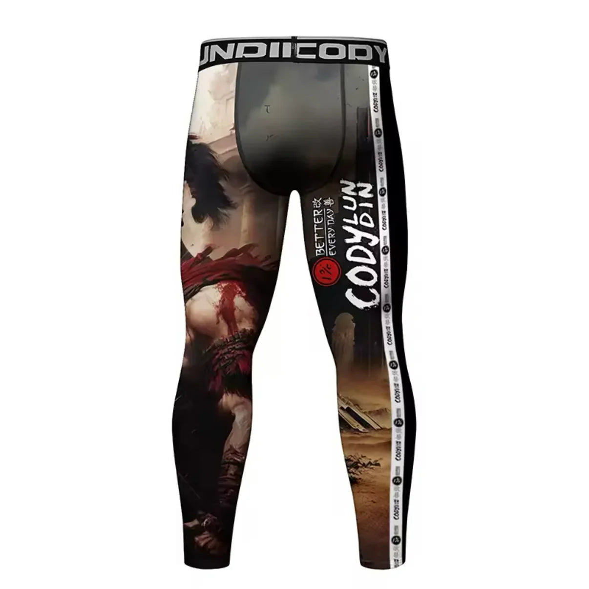 Gladiator Premium Compression Spats for BJJ, MMA, Wrestling, CrossFit, Yoga, Running, Cycling, and More - MADE TO ORDER 2 WEEK DISPATCH