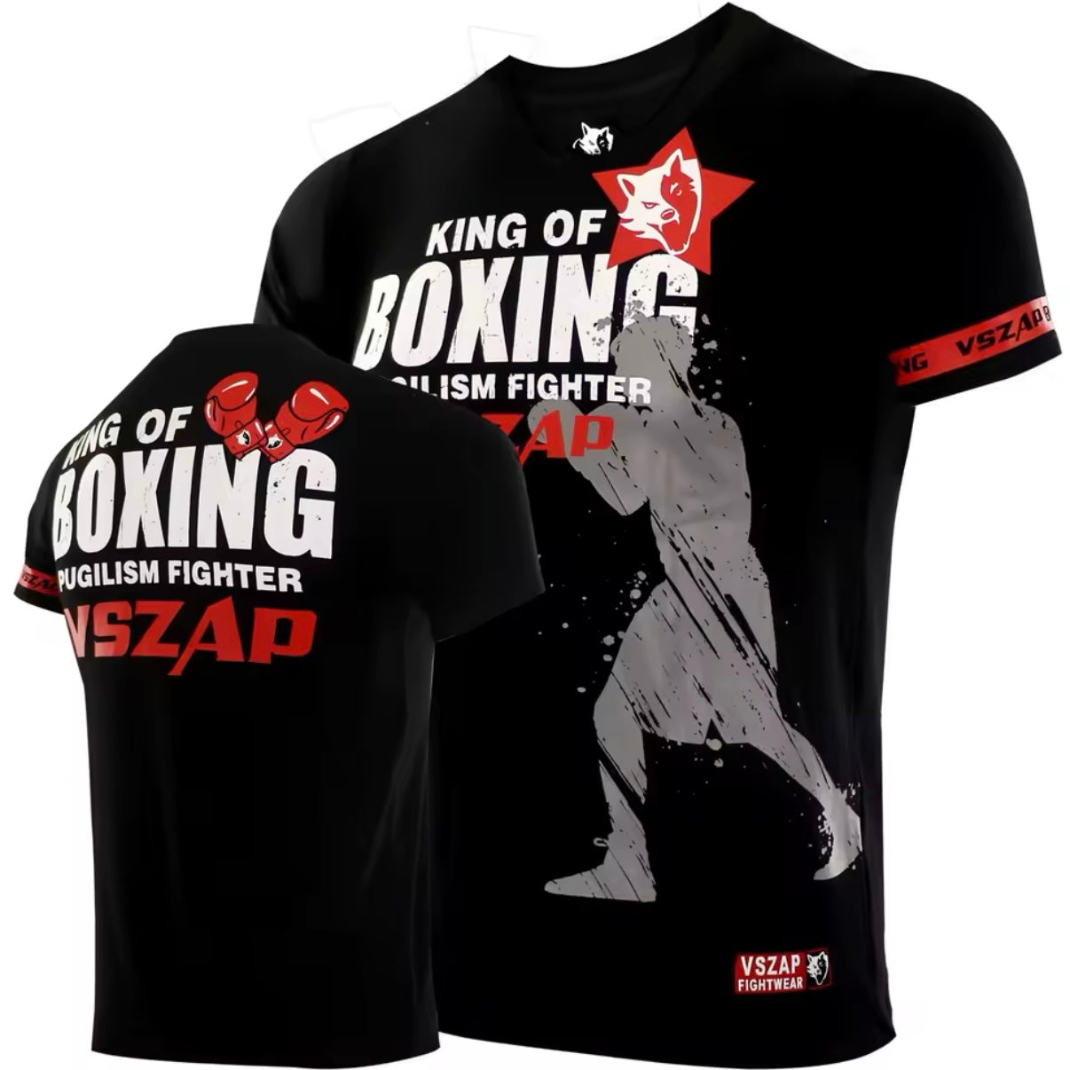 King of Boxing Black Premium T-Shirt - MADE TO ORDER 2 WEEK DISPATCH