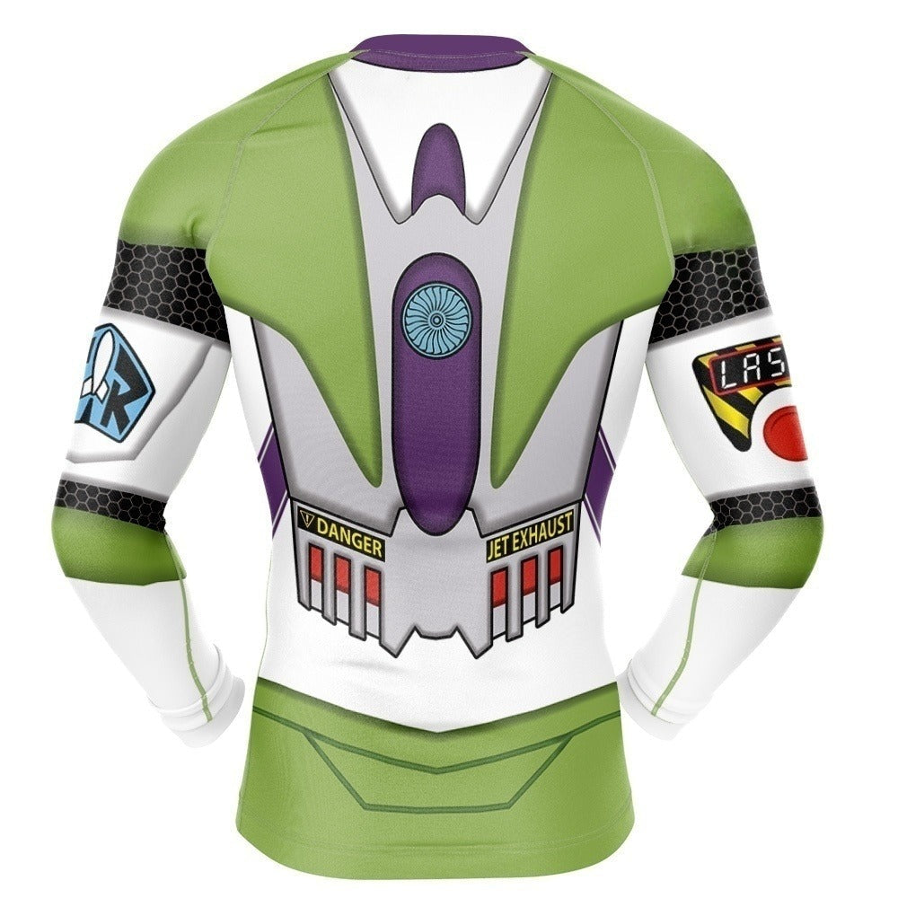 Buzz Lightyear Premium Long Sleeve Rash Guard - MADE TO ORDER 2 WEEK DISPATCH