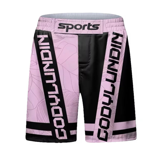 Black & Pink Premium BJJ No Gi / MMA Grappling Shorts - MADE TO ORDER 2 WEEK DISPATCH
