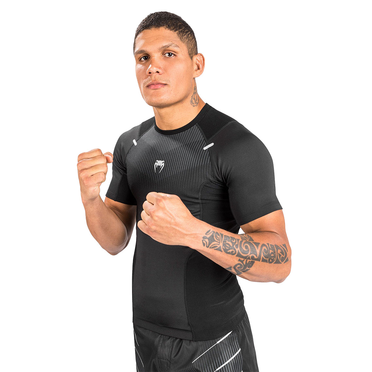 Venum Biomecha Short Sleeve MMA/Jiu Jitsu Compression Rash Guard