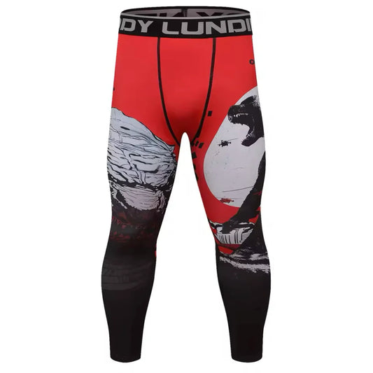 Godzilla Premium Compression Spats for BJJ, MMA, Wrestling, CrossFit, Yoga, Running, Cycling, and More - MADE TO ORDER 2 WEEK DISPATCH