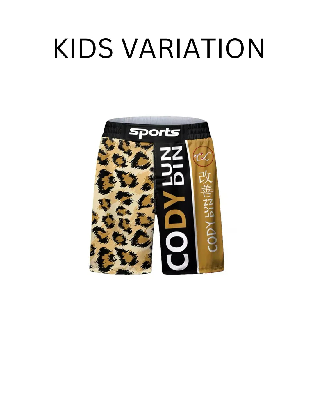 Leopard Premium BJJ No Gi / MMA Grappling Shorts - MADE TO ORDER 2 WEEK DISPATCH