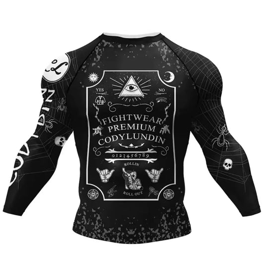 Ouija Premium BJJ / MMA Rash Guard - LONG & SHORT SLEEVE VARIATIONS - MADE TO ORDER 2 WEEK DISPATCH