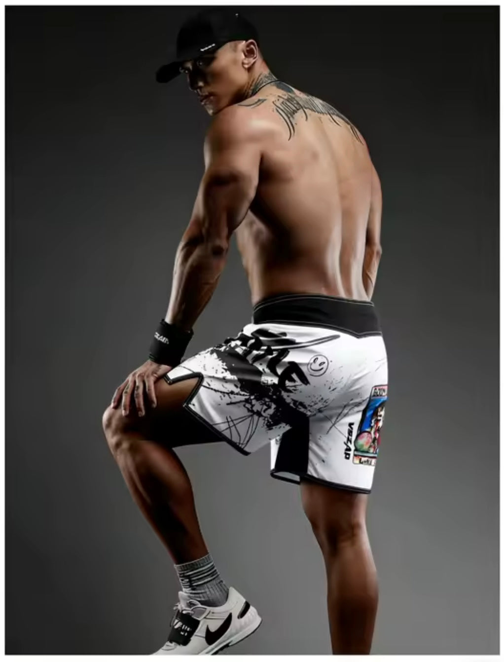 Wake Up and Fight MMA Grappling Shorts - MADE TO ORDER 2 WEEK DISPATCH