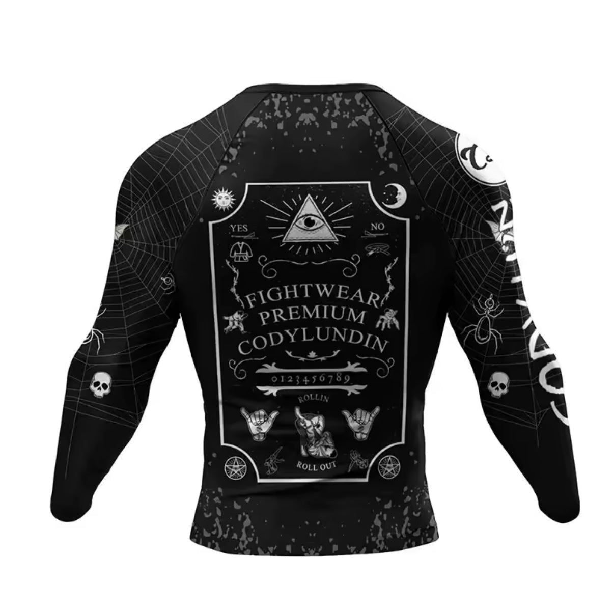 Ouija Premium BJJ / MMA Rash Guard - LONG & SHORT SLEEVE VARIATIONS - MADE TO ORDER 2 WEEK DISPATCH