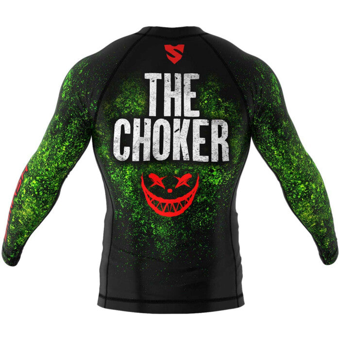 Joker Choker Premium Long Sleeve BJJ Rash Guard