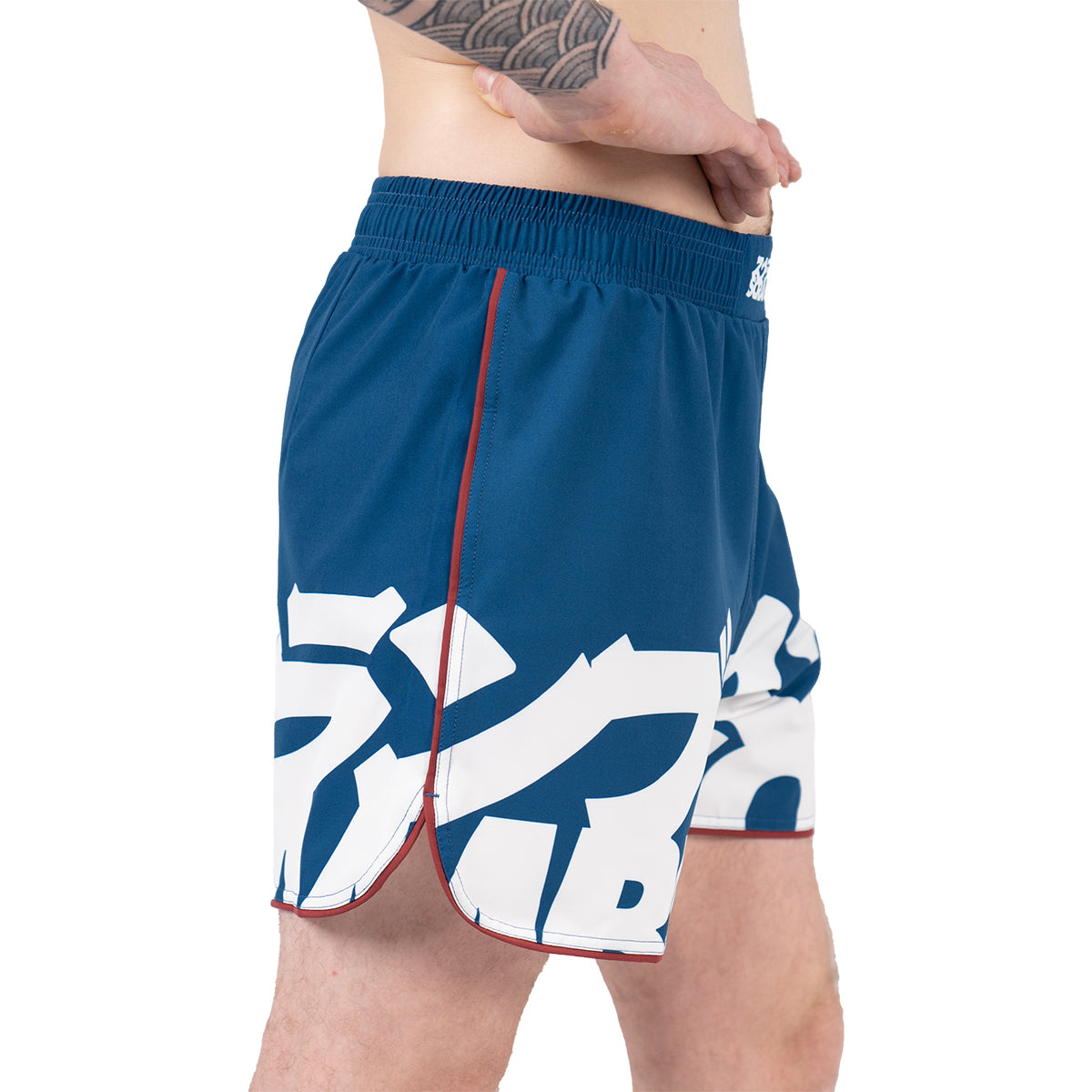 Scramble Baka Grappling Fight Shorts - Blue