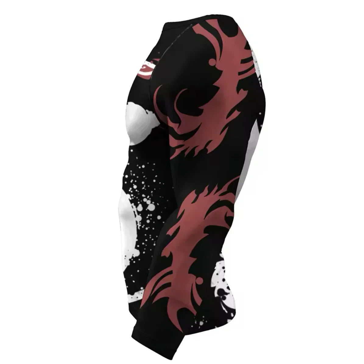 Yin Yang Premium BJJ / MMA Rash Guard - LONG & SHORT SLEEVE VARIATIONS - MADE TO ORDER 2 WEEK DISPATCH