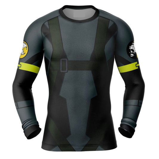 Metal Gear Solid Premium Rash Guard - LONG OR SHORT SLEEVE - MADE TO ORDER 2 WEEK DISPATCH