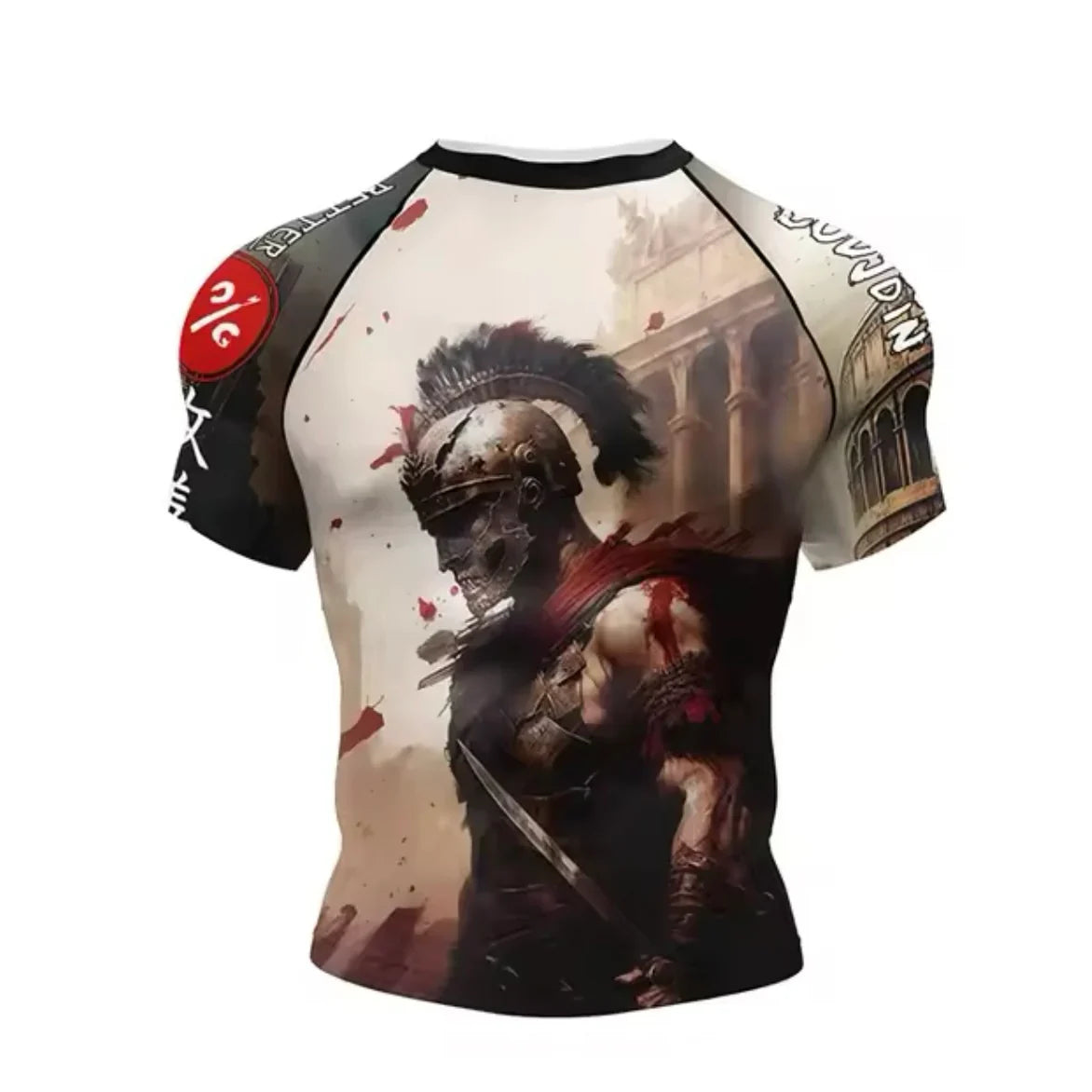 Gladiator Premium BJJ / MMA Rash Guard - LONG & SHORT SLEEVE VARIATIONS - MADE TO ORDER 2 WEEK DISPATCH
