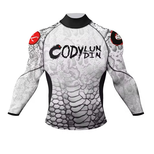 Venomous Premium BJJ / MMA High Neck Rash Guard - LONG & SHORT SLEEVE VARIATIONS - MADE TO ORDER 2 WEEK DISPATCH