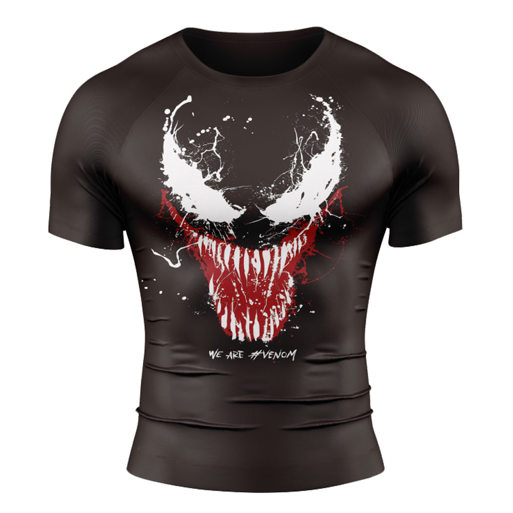 Venom Premium Short Sleeve BJJ Rash Guard – OH MY GI