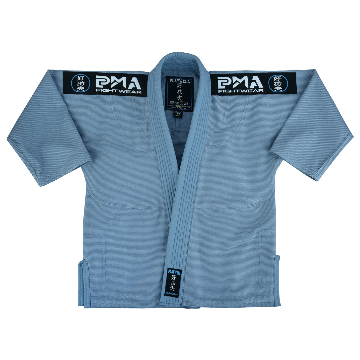 PMA Kids Elite Pearl Weave Jiu Jitsu Gi - Grey