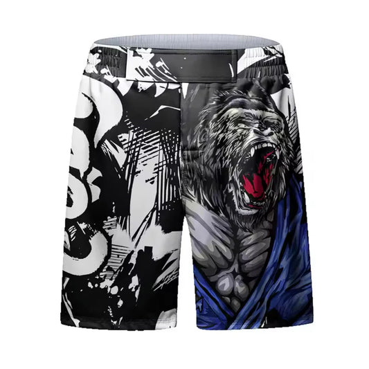 Gorilla Rage Premium BJJ No Gi / MMA Grappling Shorts - MADE TO ORDER 2 WEEK DISPATCH