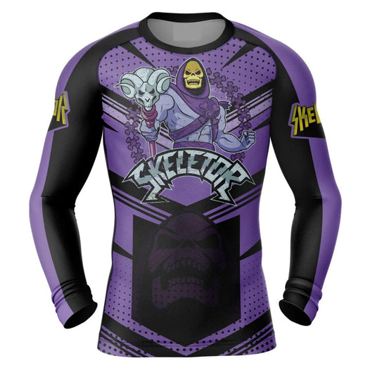 Masters of the Universe Skeletor Premium Rash Guard - LONG OR SHORT SLEEVE - MADE TO ORDER 2 WEEK DISPATCH